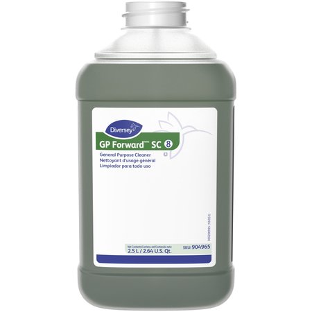 DIVERSEY General Purpose Concentrated Cleaner, 84.5 fl oz (2.6 quart) Citrus, 2 PK DVO904965